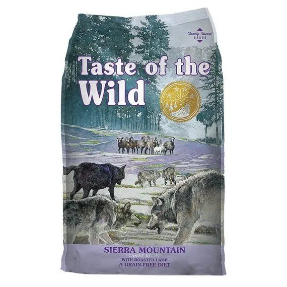 TASTE OF THE WILD Sierra Mountain Canine Formula - sucha karma dla psa - 12 2 kg