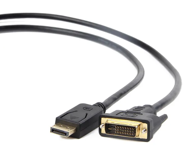 Kabel GEMBIRD CC-DPM-DVIM-6 (DisplayPort M - DVI-D M; 1 8m; kolor czarny)