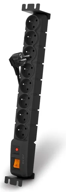 Listwa zasilająca Acar S8 FA RACK (5m ; czarny)