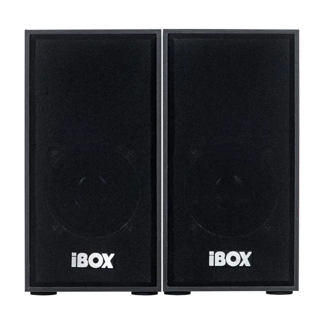 Zestaw głośników IBOX IGLSP1B (2.0; ciemne drewno)