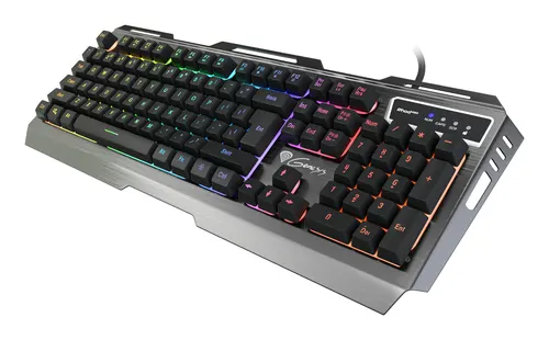 GENESIS Rhod 420 RGB klawiatura Gaming USB QWERTY Amerykański międzynarodowy Czarny