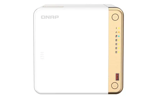 QNAP TS-462-2G serwer danych NAS Tower Intel® Celeron® N4505 2 GB DDR4 0 TB QNAP QTS Biały