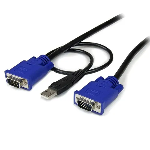 StarTech.com SVECONUS10 kabel KVM Czarny 3 m