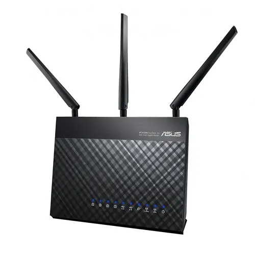 ASUS DSL-AC68U router bezprzewodowy Gigabit Ethernet Dual-band (2.4 GHz/5 GHz) Czarny
