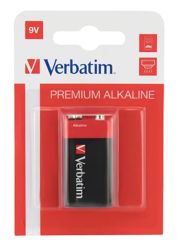 Verbatim Baterie alkaliczne 9V