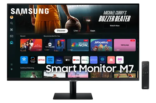 Samsung M70D monitor komputerowy 81,3 cm (32") 3840 x 2160 px 4K Ultra HD LED Czarny