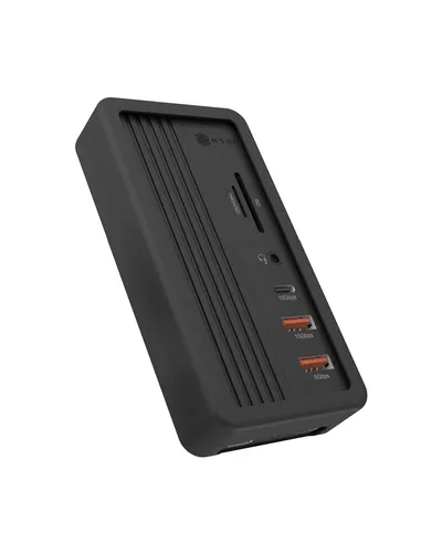 ICY BOX IB-DK4072M-CU31 USB 3.2 Gen 2 (3.1 Gen 1) Type-C Czarny