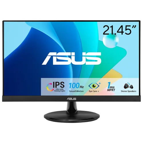 ASUS EyeCare VP229HF monitor komputerowy 54,5 cm (21.4") 1920 x 1080 px Full HD LED Czarny