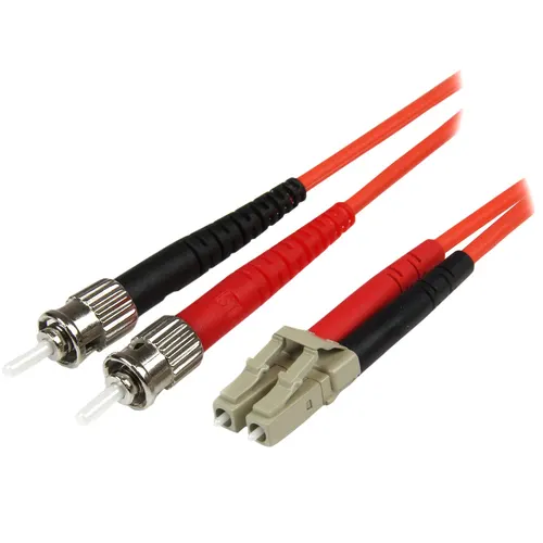 StarTech.com 50FIBLCST1 kabel InfiniBand / światłowodowy 1 m LC ST Pomarańczowy
