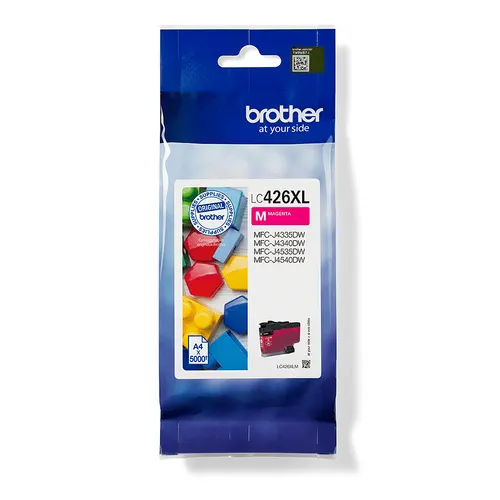 Brother LC-426XLM nabój z tuszem 1 szt. Oryginalny Wysoka (XL) wydajność Purpurowy