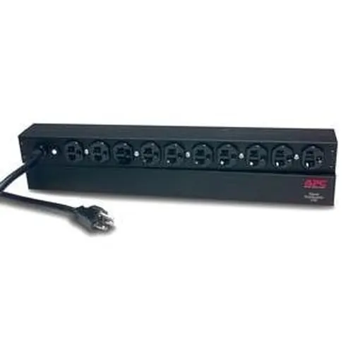 APC Rack PDU, Basic, 1U, 20A, 120V rozdzielacz zasilania PDU Czarny