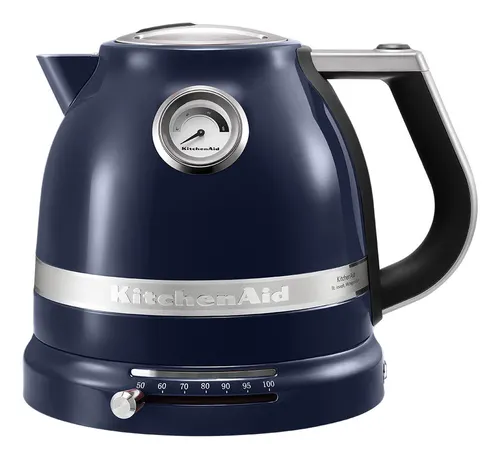 KitchenAid 5KEK1522EIB czajnik elektryczny 1,5 l 2400 W Czarny, Niebieski, Stal nierdzewna
