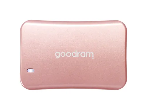 Goodram SSDPR-HX200-1K0-RG Zewnętrzny dysk SSD 1 TB USB Type-C USB 3.2 Gen 2x2 Złoto różowe