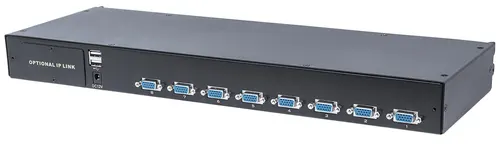 Intellinet 507776 przełącznik KVM Czarny
