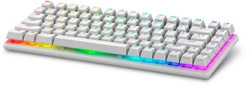 Alienware Pro Wireless Gaming Keyboard klawiatura USB + RF Wireless + Bluetooth Biały (545-BBFR)