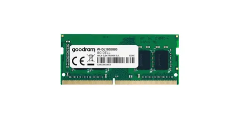 Goodram W-DL16S08G moduł pamięci 8 GB 1 x 8 GB DDR3 204-pin SO-DIMM