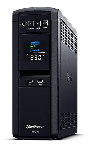 CyberPower CP1350EPFCLCD zasilacz UPS Technologia line-interactive 1,35 kVA 810 W 6 x gniazdo sieciowe