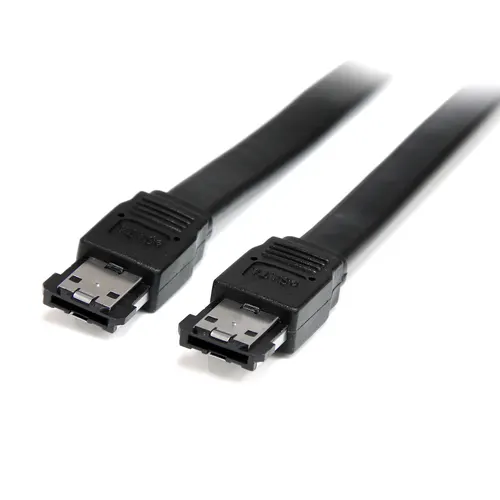 StarTech.com ESATA6 kabel SATA 1,8 m eSATA Czarny