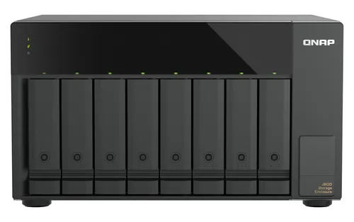 QNAP TL-D810TC4 macierz dyskowa 0 TB Desktop Czarny