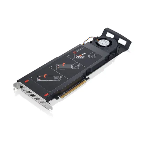 Lenovo ThinkStation Quad AIC M.2 SSD adapter Wewnętrzny PCIe