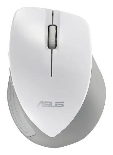 ASUS WT465 myszka Biuro Dla praworęcznych RF Wireless Optyczny 1600 DPI, biała