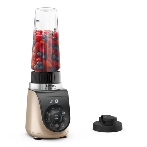Tefal Blend Up BL190AF0 blender 0,85 l Blender stołowy 1000 W Beżowy, Czarny, Przezroczysty