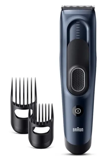 Braun Evinizde saçınızı zahmetsizce kesin ve şekillendirin: Ultra keskin bıçaklar uzunluğu ve kalınlığı nasıl olursa olsun evde saç düzeltmeyi hızlı ve kolay hale getirir. 17 uzunluk: 2 tarak arasından veya taraksız seçin. Memory SafetyLock evde kolay saç düzeltme için son kullanılan ayarı hatırlar ve kilitler. Uzun ömürlü: Kablosuz Saç kesme makineleri uzun ömürlü keskin bıçaklara ve 50 dk. çalışma süresi ile güçlü bir Ni-MH pile sahiptir. Kolaylık için yapıldı: Saç kesme makinelerinin kauçuk kavrayışlı ergonomik sapı rahatlık sağlar ve cihaz akar su altında kolayca temizlenebilir. İlave aksesuarlar: Bu erkek saç düzeltme makinesi iple kapatılan bir çanta ile sunulur ve erkekler için harika bir hediyedir. Niebieski Niklowo-metalowo-wodorkowa (NiMH)