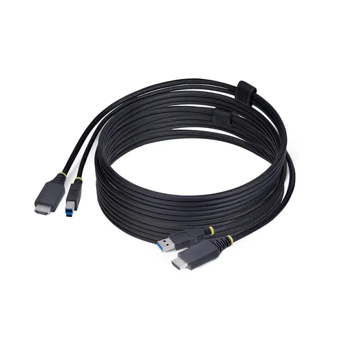 StarTech.com HU12210-KVM-CABLE kabel KVM Czarny 3,1 m