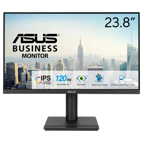 ASUS VA249QGSE monitor komputerowy 60,5 cm (23.8") 1920 x 1080 px Full HD LCD Czarny