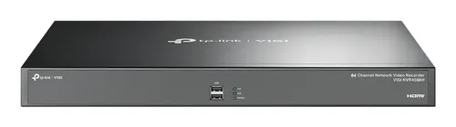 TP-Link VIGI NVR4064H Sieciowy Rejestrator Wideo (NVR) Czarny