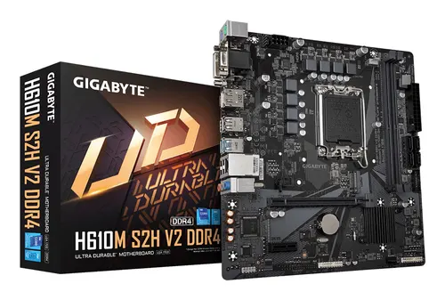 GIGABYTE H610M S2H V2 DDR4 płyta główna Intel H610 Express LGA 1700 micro ATX