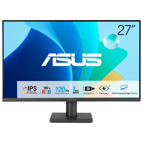 ASUS EyeCare VA279QG monitor komputerowy 68,6 cm (27") 1920 x 1080 px Full HD LCD Czarny