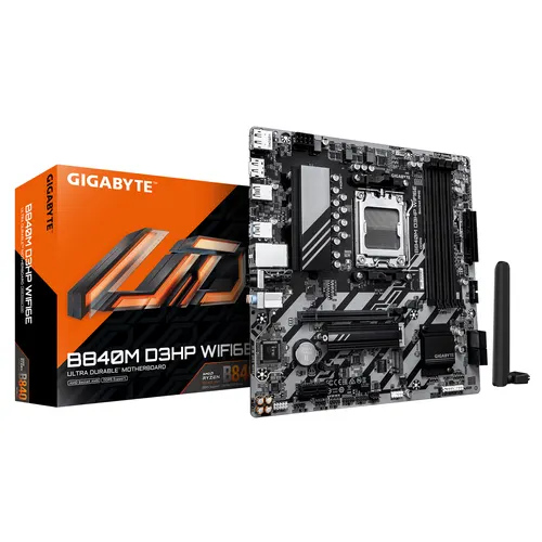 GIGABYTE B840M D3HP WIFI6E AMD B840 Gniazdo AM5 micro ATX