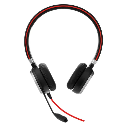 Jabra Evolve 40 Zestaw słuchawkowy Przewodowa Opaska na głowę Biuro/centrum telefoniczne USB Typu-A Czarny