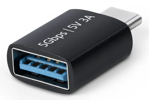 StarTech.com USB31CAADGCP przejściówka do kabli USB Type-C USB Type-A Czarny