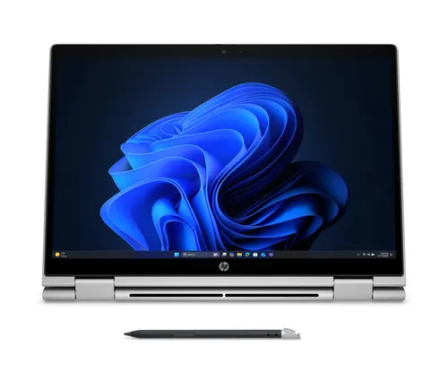 HP E55XTET notebook/laptop 33,8 cm (13.3") Ekran dotykowy WUXGA 16 GB DDR5-SDRAM 512 GB SSD Wi-Fi 7 (802.11be) Windows 11 Pro AI PC Srebrny