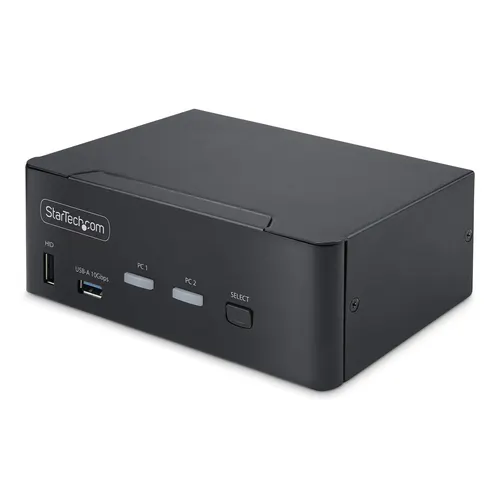 StarTech.com P2CDD143-KVM-SWITCH przełącznik KVM Czarny
