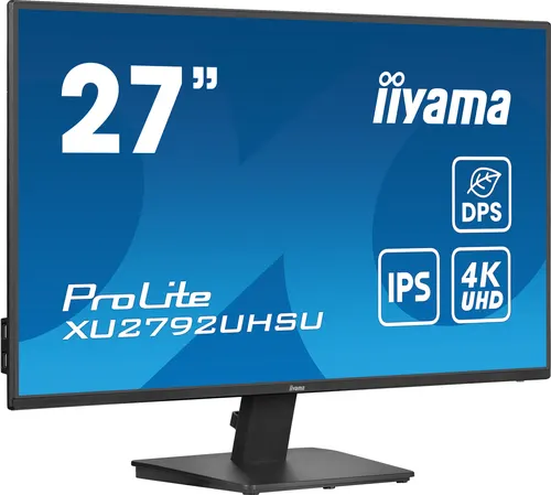iiyama ProLite XU2792UHSU-B6 monitor komputerowy 68,6 cm (27") 3840 x 2160 px 4K Ultra HD LED Czarny