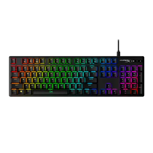 HyperX Alloy Origins – klawiatura mechaniczna do gier – HX Aqua (układ USA)