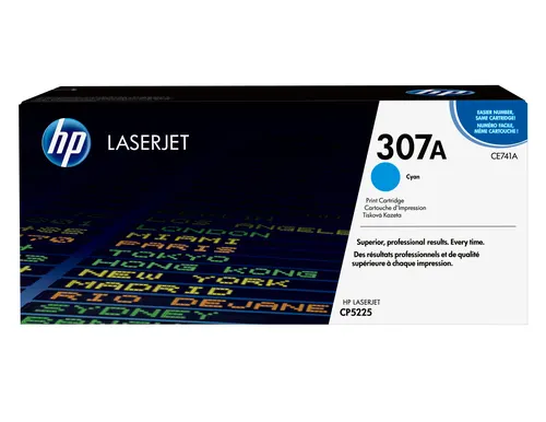 HP 307A oryginalny wkład z błękitnym tonerem LaserJet