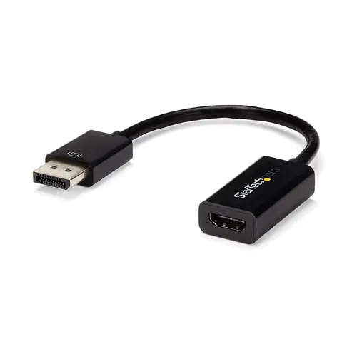 StarTech.com DP2HD4KS adapter kablowy 0,15 m DisplayPort HDMI Typu A (Standard) Czarny