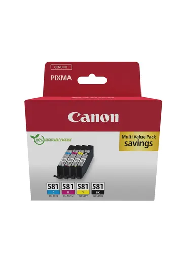 Canon 2103C006 nabój z tuszem 4 szt. Oryginalny Czarny, Cyjan, Purpurowy, Żółty