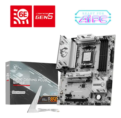 MSI B850 GAMING PLUS WIFI6E AMD B850 Gniazdo AM5 ATX