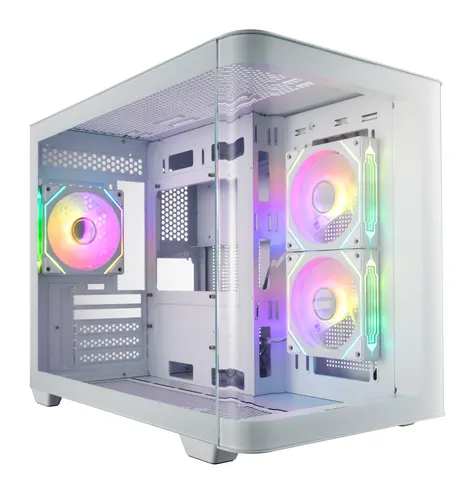 FSP S380-WA Micro Tower Biały