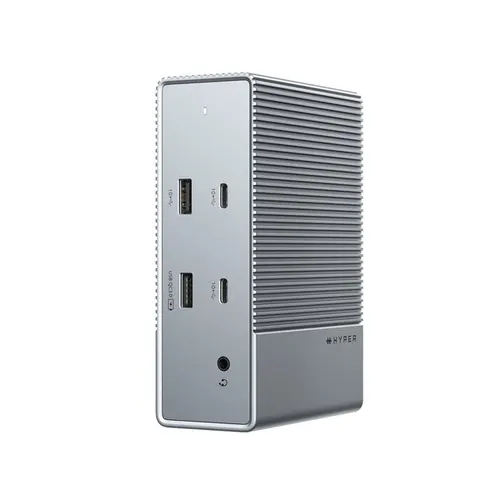 Targus HDG215-EUZ stacja dokująca USB 3.2 Gen 2 (3.1 Gen 2) Type-C Srebrny