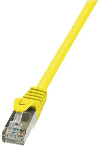 LogiLink Cat.6 U/UTP, 7.5m kabel sieciowy Żółty 7,5 m Cat6 U/UTP (UTP)