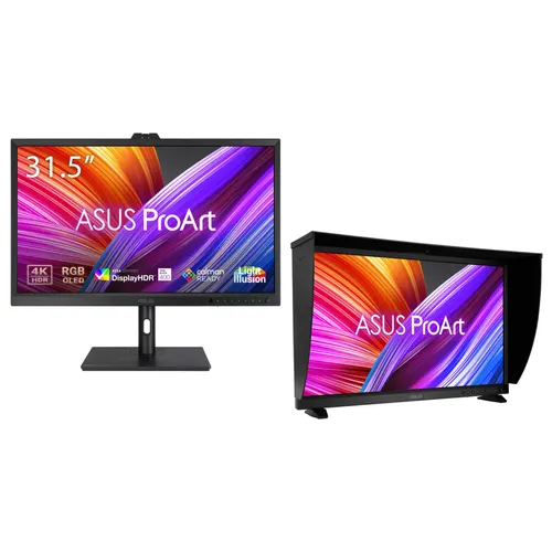 ASUS ProArt OLED PA32DC monitor komputerowy 80 cm (31.5") 3840 x 2160 px 4K Ultra HD Czarny