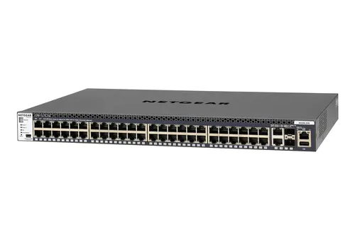 NETGEAR M4300-52G Zarządzany L3 Gigabit Ethernet (10/100/1000) 1U Czarny