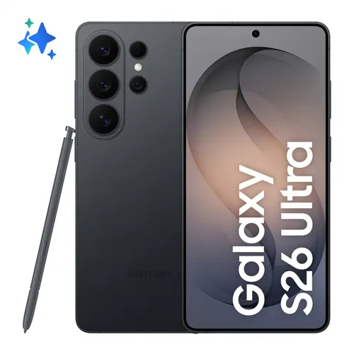 Samsung Galaxy S26 Ultra 17,5 cm (6.9") Dual SIM Android 16.0 5G USB Type-C 12 GB 256 GB 5000 mAh Czarny, 12 GB / 256 GB, czarny