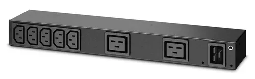 APC AP6120A rozdzielacz zasilania PDU 7 x gniazdo sieciowe 0U/1U Czarny